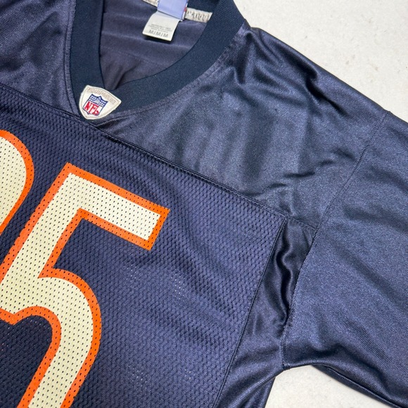 Vintage Reebok Chicago Bears Anthony Thomas #35 NFL Blue Jersey Size Mens Medium - Picture 3 of 16